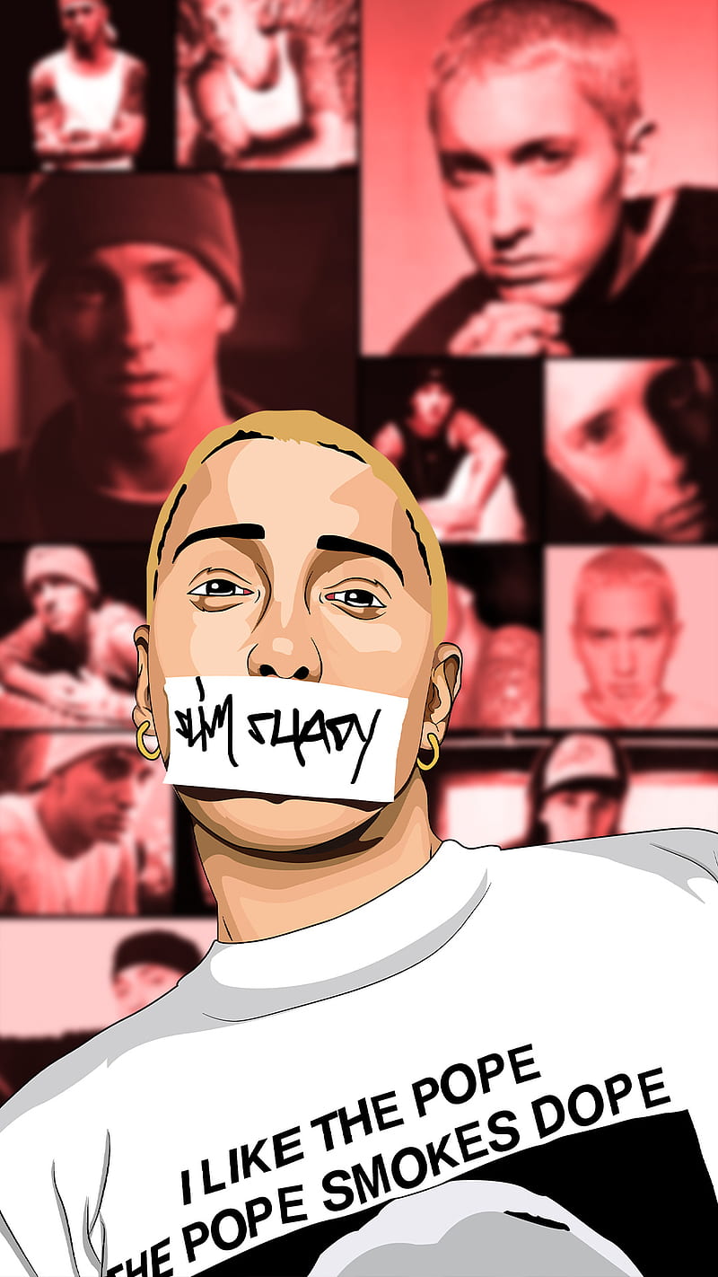 Slim Shady, eminem, hip hop, rap, rapper, HD phone wallpaper | Peakpx