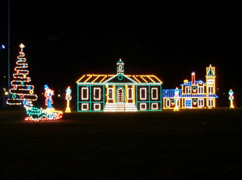 Christmas in Ashland Kentucky, Ashland Kentucky, Christmas, Lights