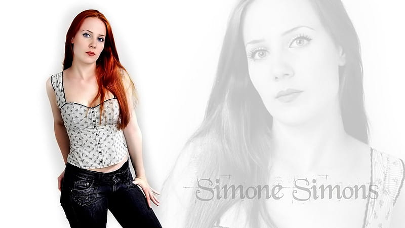 Simone Simons - Epica, metal, gothic, dutch, simons, epica, heavy, simone, HD wallpaper