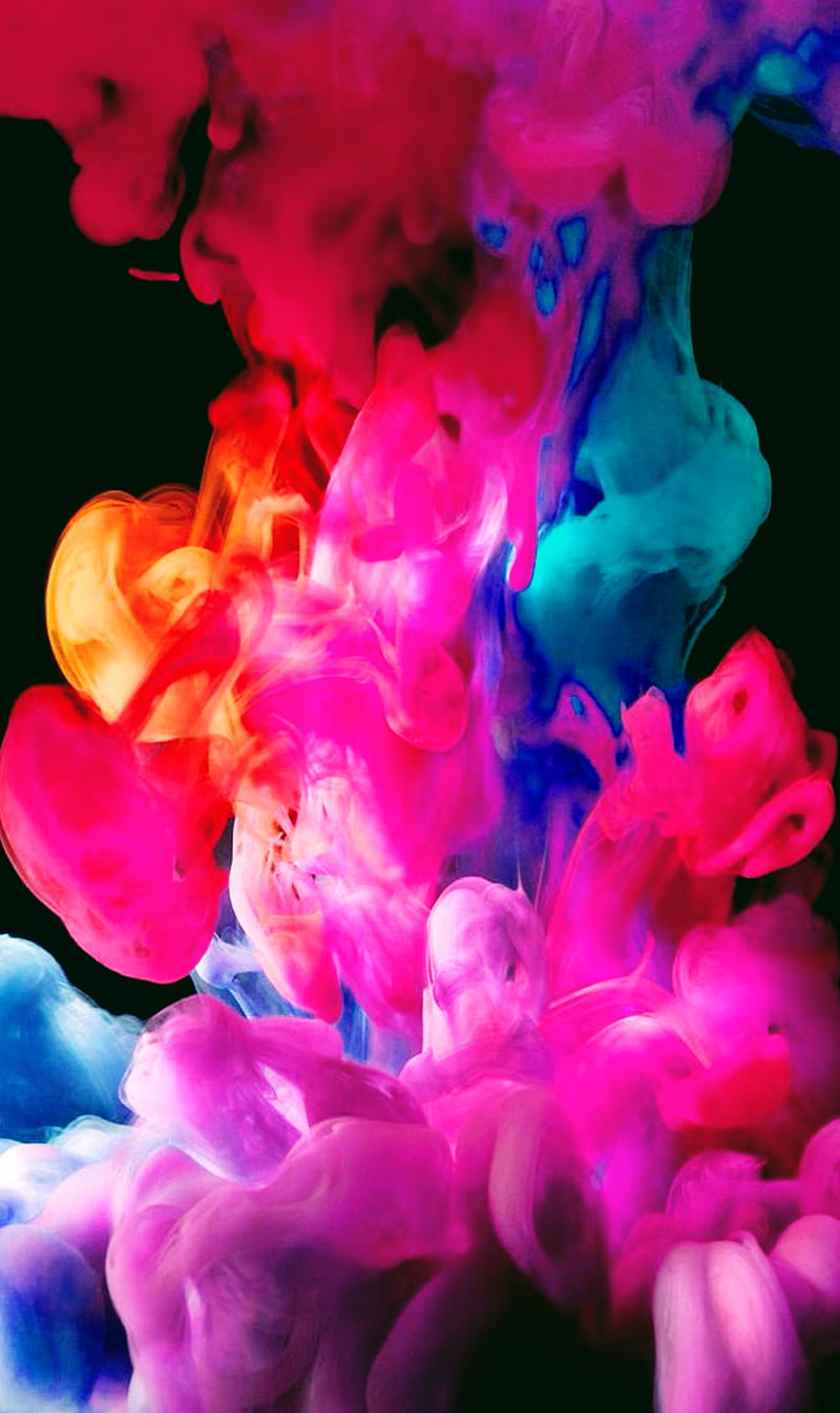 Colorful Explosion, cute, iphone11, joker, HD phone wallpaper