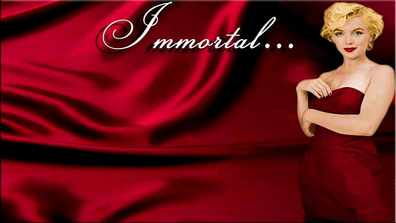 Marilyn monroe de seda roja, rojo, rubio, marilyn monroe, hermoso, seda,  inmortal, Fondo de pantalla HD | Peakpx