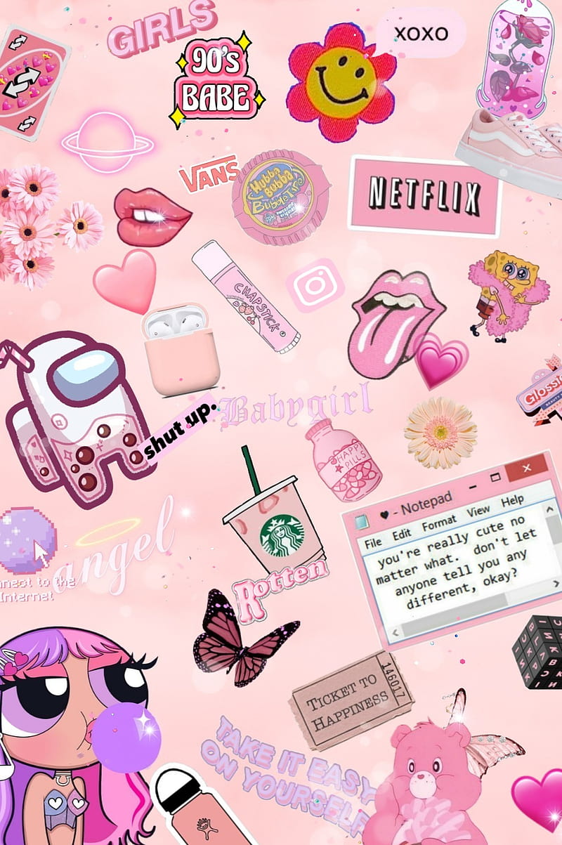 G i r l s n i g h t, aesthetic, cute, girls, pink, powerpuffgirls, HD phone  wallpaper | Peakpx