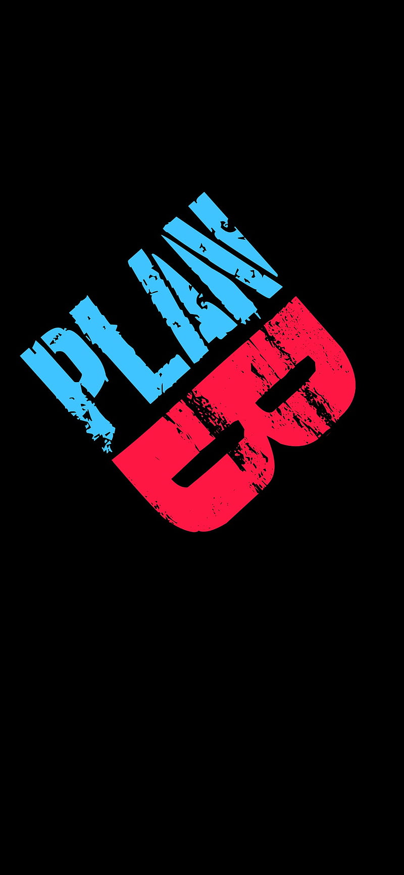 Plan B, black, logo, planb, HD phone wallpaper