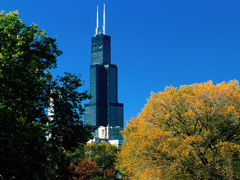Untitled , illinois, sears tower, chicago, HD wallpaper