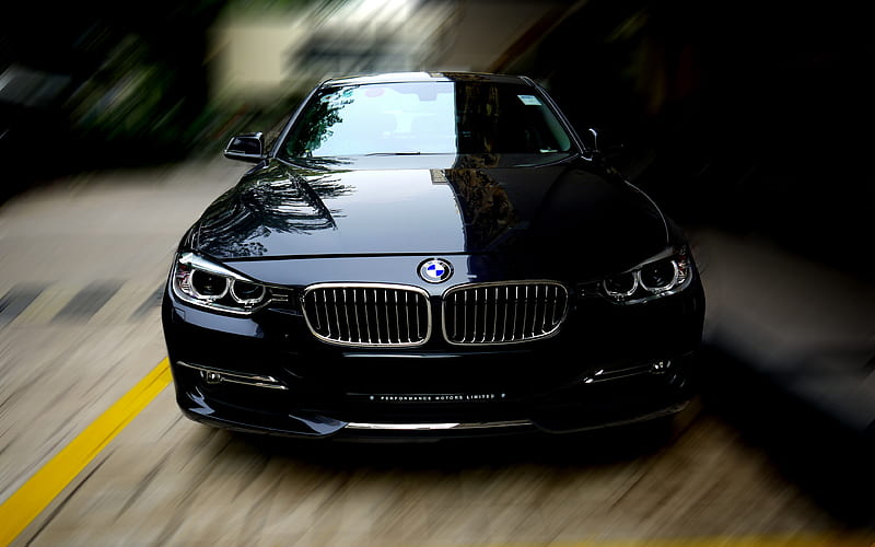 BMW M5 2018 cars, parking, G30, black m5, german cars, BMW, HD wallpaper