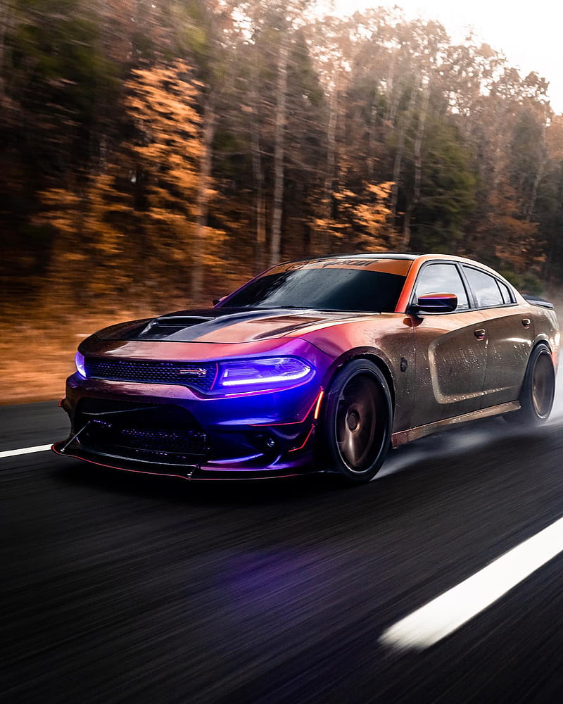 2020 Dodge Charger Scat Pack Widebody Phone Wallpaper 004  WSupercars