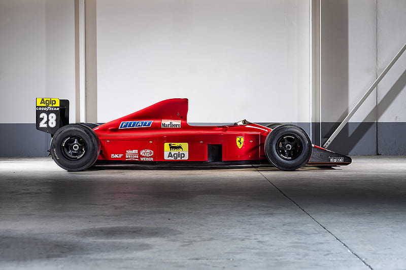 1989 Ferrari F1-89, Formula 1, Open Top, Race Car, V12, HD wallpaper