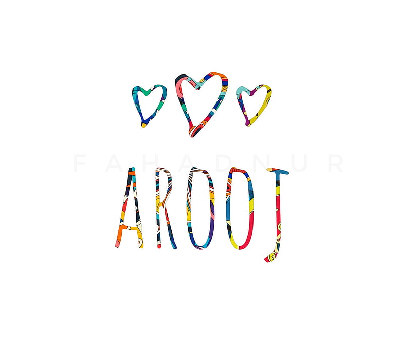 Arooj - Name Art, arooj name art, arooj name design, arooj name dps, blue, calligraphy, fahad noor, fahadnoor090, flowers, galaxy, girl, guitar, instagram, love, skull, space, typography, HD wallpaper