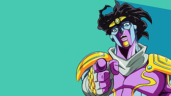 Anime, Jojo's Bizarre Adventure, Star Platinum (Jojo's Bizarre Adventure), HD wallpaper