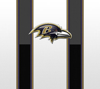 Download Baltimore Ravens Front Face Logo Art Wallpaper