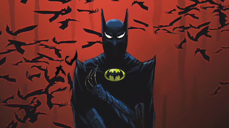 Batman New Art, batman, superheroes, portrait, artwork, arstation, HD wallpaper