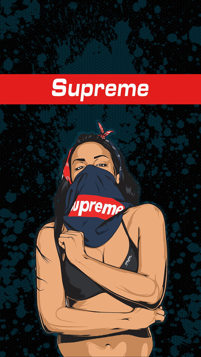 Supreme, 929, babe, cute, grunge, hype beast, sexy, splatter, urban, yeezy, HD phone wallpaper