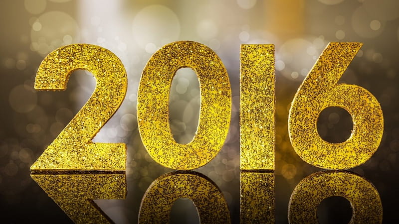 Incoming :), Happy, year, golden, New Year, HD wallpaper
