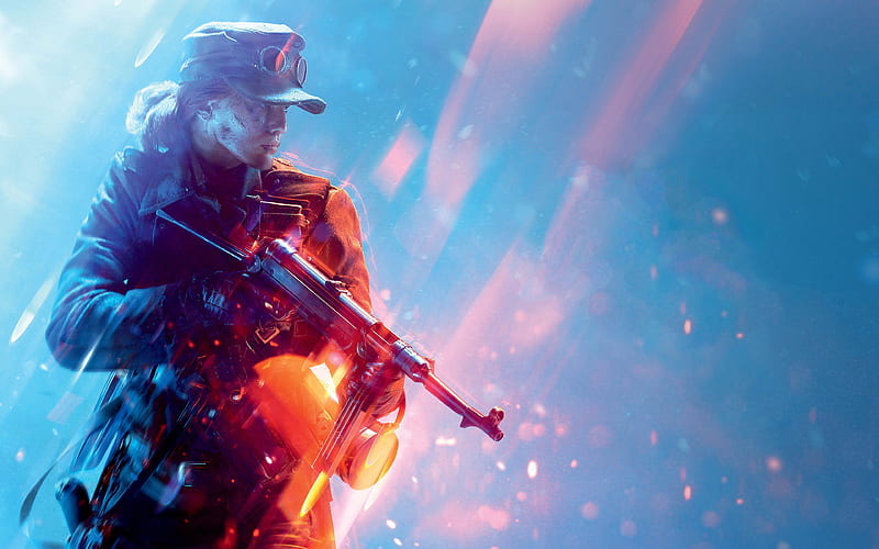Battlefield V 2019 Game Poster, HD wallpaper