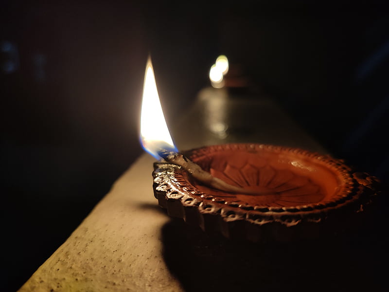 Diwali, candle, dip, diya, festival, flame, new year, night vision, HD  wallpaper | Peakpx