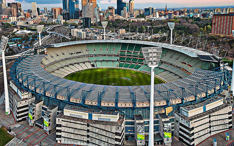 Melbourne Cricket Ground, Australian Stadium, Cricket Stadium, Football Stadium, Melbourne, Australia, Stadiums, HD wallpaper