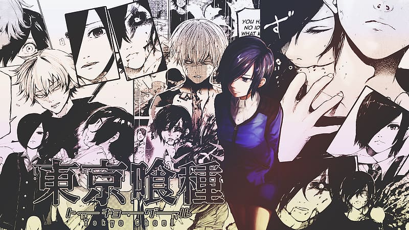 Steam Workshop::tokyo-ghoul-kaneki-ken-manga-kirishima-touka-wallpaper