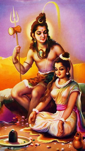 Durga Mata Ke, durga maa with shiv ji, durga maa, shivji, lord, god, HD  phone wallpaper | Peakpx