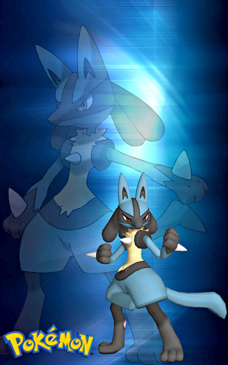 Download Pokemon Lucario Punches Wallpaper