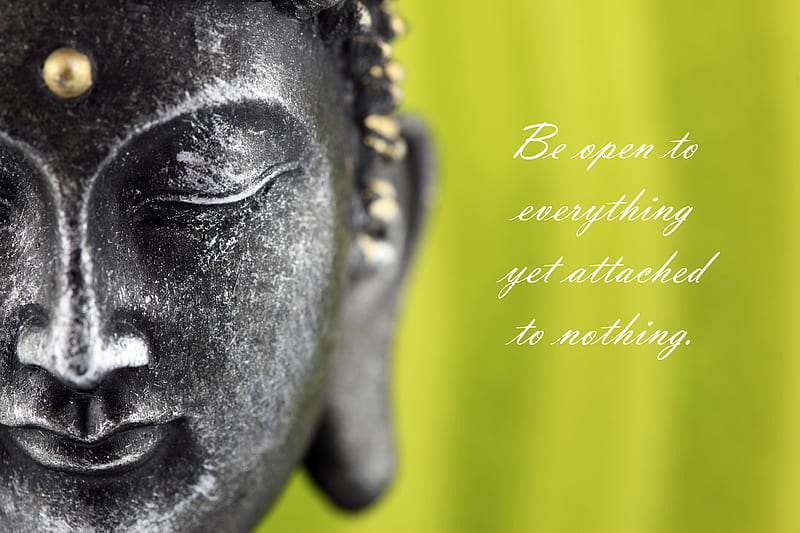 Be open, buddha, nothing, feng shui, love, siempre, peaceful, open, everything, meditation, HD wallpaper