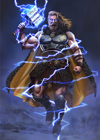 Thor the God of Thunder Movie Desktop Wallpaper