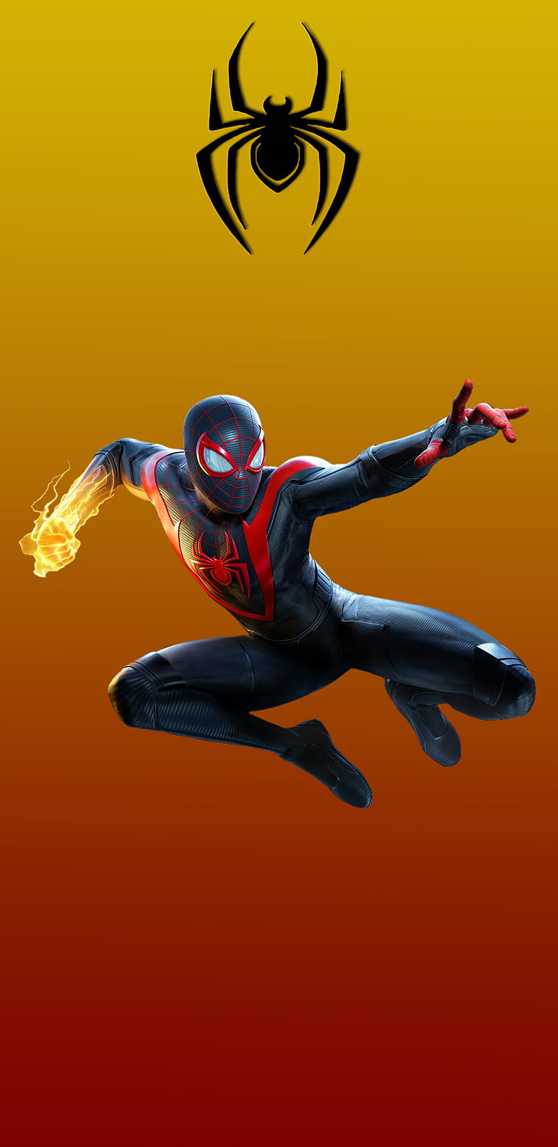 Spider-Man, marvel, miles morales, ps5, spider-man, spiderman, HD phone  wallpaper