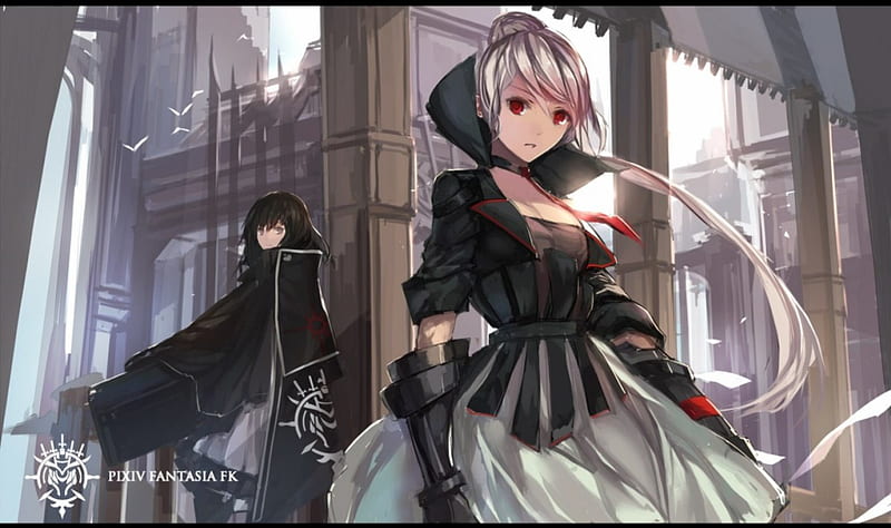 Image Girls Pixiv Fantasia Fallen Kings Rane Hair Anime Fan ART