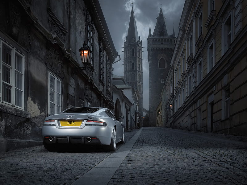 Aston Martin DBS, aston-martin, carros, racing, HD wallpaper