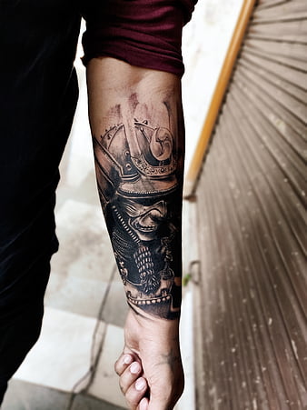 Samurai Tattoo by Rohit Panchal (Vadodara) contact no +917874117719. at  @crazy_addiction_tattooindia Vadodara, Gujarat ©2022 . Contact ... |  Instagram