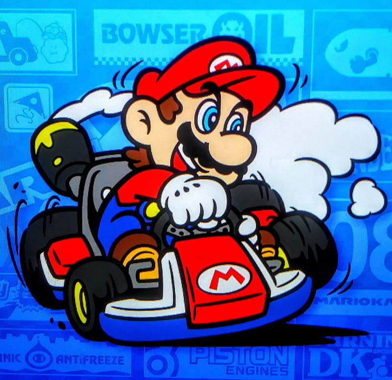 Mario Kart 8 cartoon, video games, HD wallpaper | Peakpx