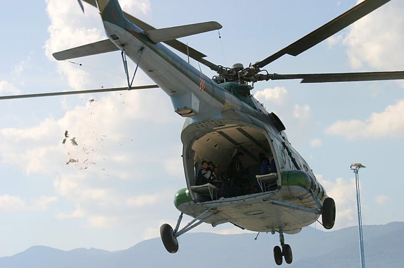 Mil Mi-8MTV-1, Helicopter, 8MTV-1, Troops, Mil Mi, HD wallpaper