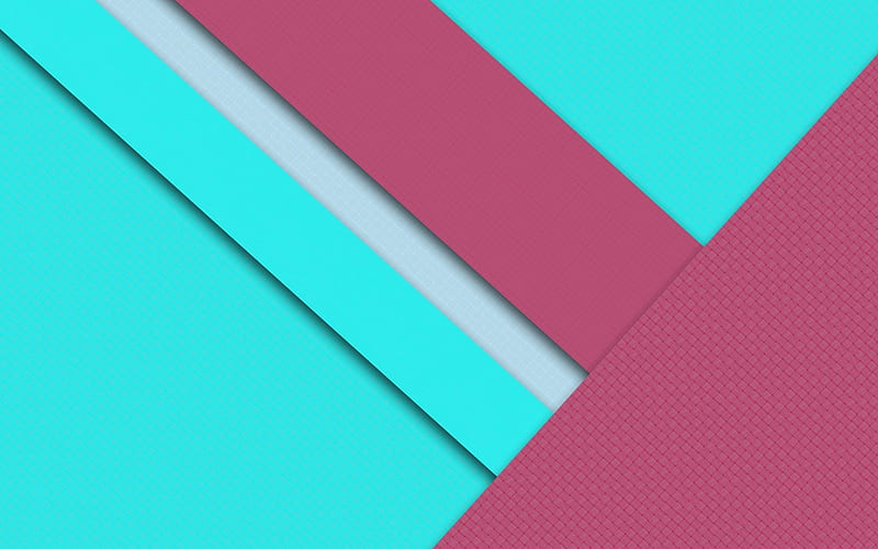 material design, Purple green abstraction, rectangles, HD wallpaper