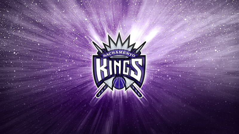 Sacramento Kings, basketball, emblem, nba, HD wallpaper