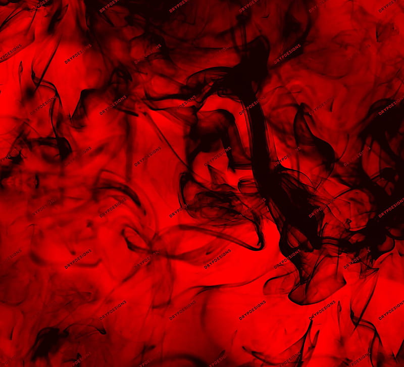 Red + Black Smoke Seamless Digital Background Texture, HD wallpaper