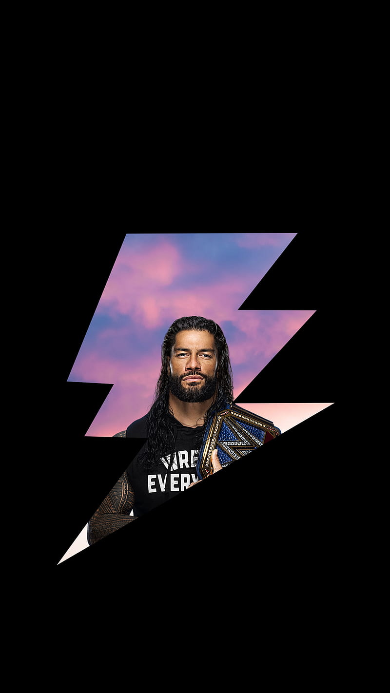 Roman reigns, , amoled, HD phone wallpaper