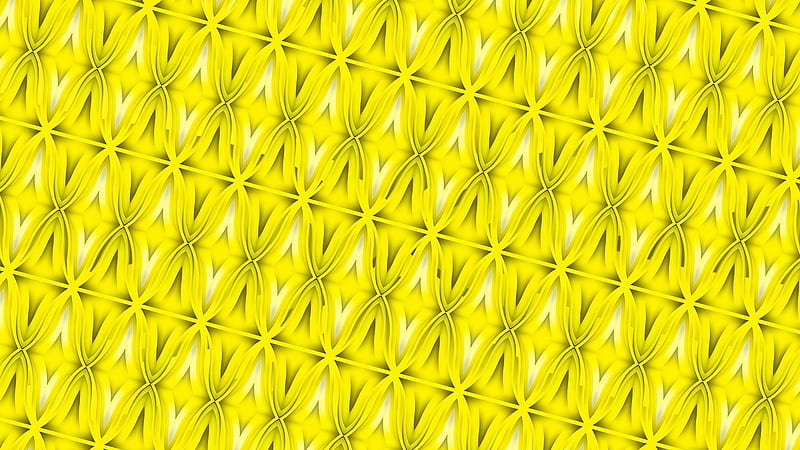 figure, yellow, pattern, texture, HD wallpaper
