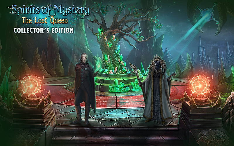 Spirits of Mystery 11 - The Lost Queen01, cool, hidden object, video games, fun, puzzle, HD wallpaper