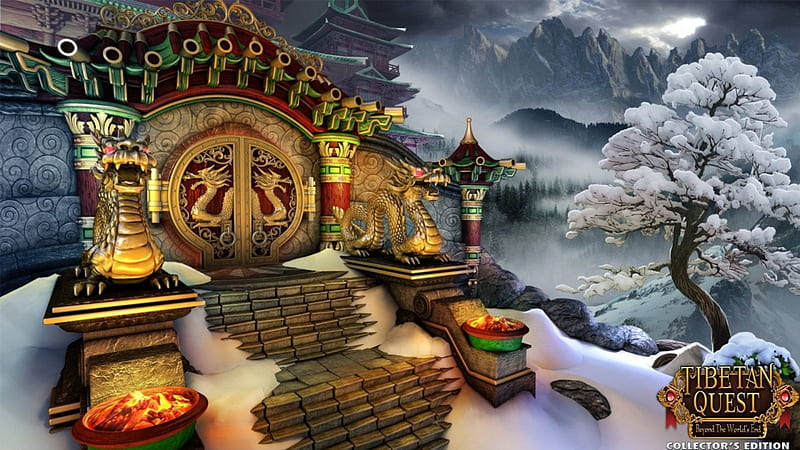 Tibetan Quest - Beyond the Worlds End01, hidden object, cool, video games, puzzle, fun, HD wallpaper