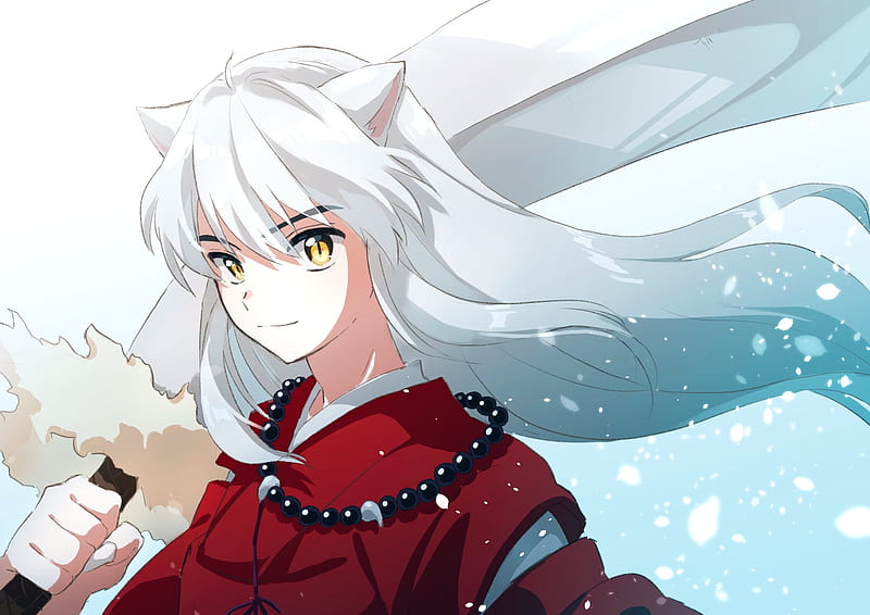 Anime, InuYasha, Animal Ears, Boy, White Hair, HD wallpaper