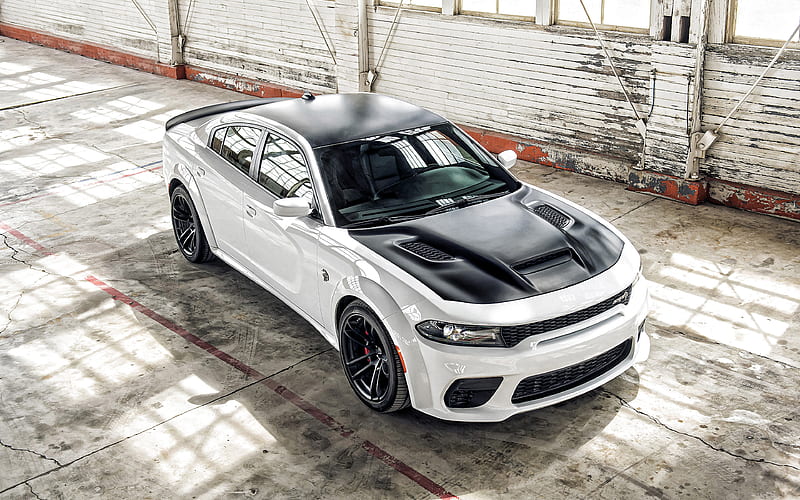 Dodge Charger SRT Hellcat Redeye, 2021 sports sedan, exterior, top view,  tuning Charger, HD wallpaper | Peakpx
