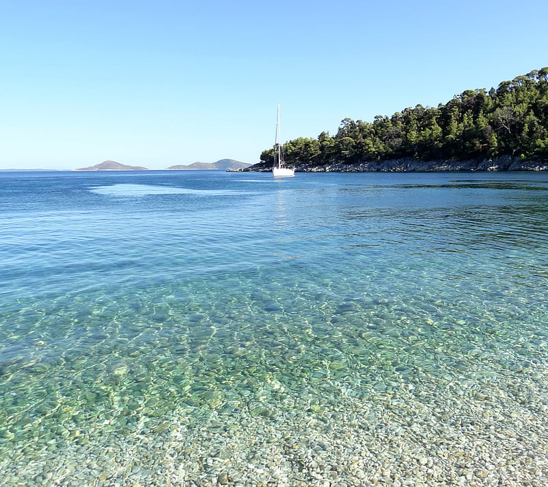 Beaches of Greece 1, beach, clear, cool, druffix, europe, mediteran, ocean, samsung, sea, summer, sun, swim, vacation, water, HD wallpaper