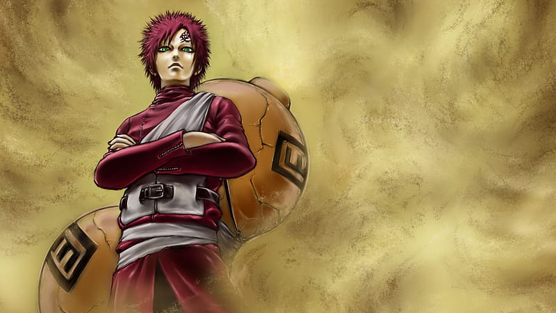 Download Gaara in the Anime series Naruto Wallpaper