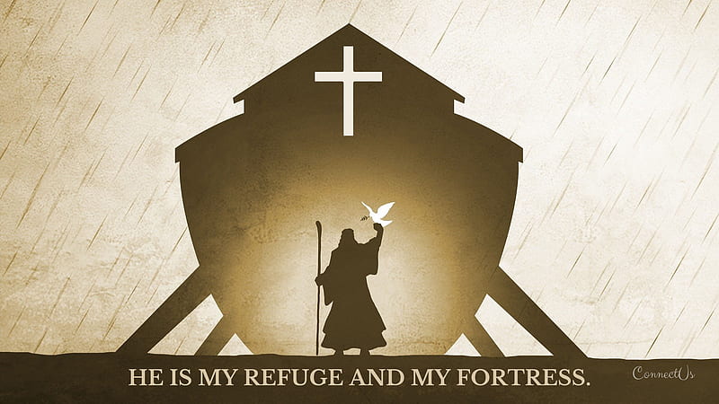 He Is My Refuge And My Fortress Jesus, HD wallpaper
