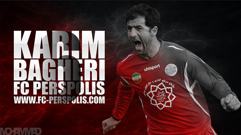 Soccer, Karim Bagheri, Persepolis F.C., HD wallpaper
