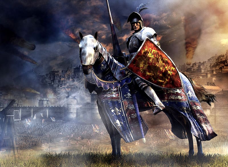 Fantasy, Warrior, Horse, Armor, Medieval, Video Game, Total War