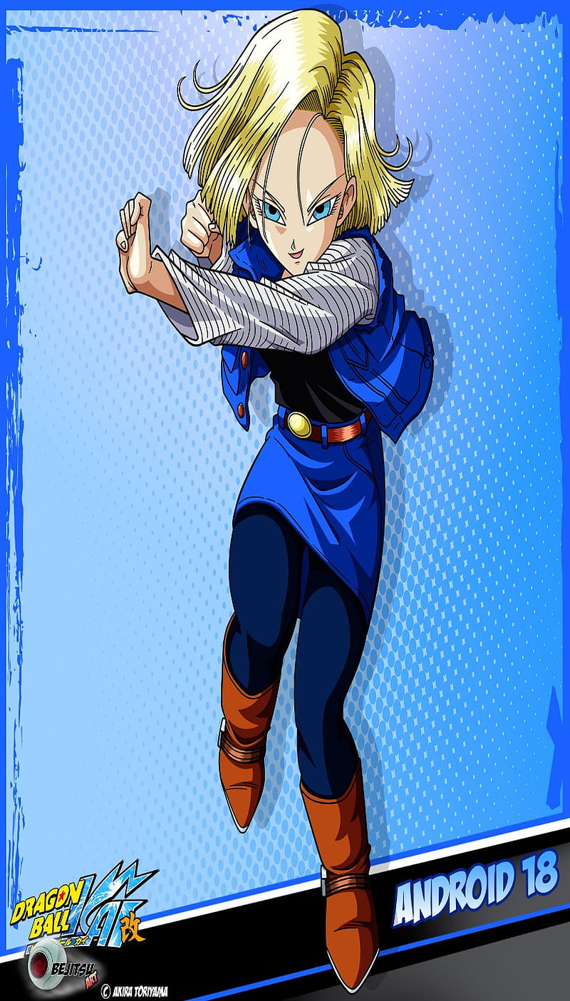 Android 18, dragon ball, HD phone wallpaper