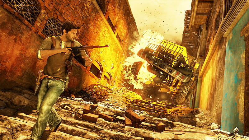 Uncharted, Uncharted 2: Among Thieves, Nathan Drake, HD wallpaper