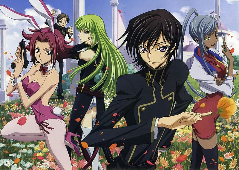 Lelouch Lamperouge C.C. Suzaku Kururugi Kallen Stadtfeld Nunnally Lamperouge,  Anime, computer Wallpaper, cartoon, fictional Character png