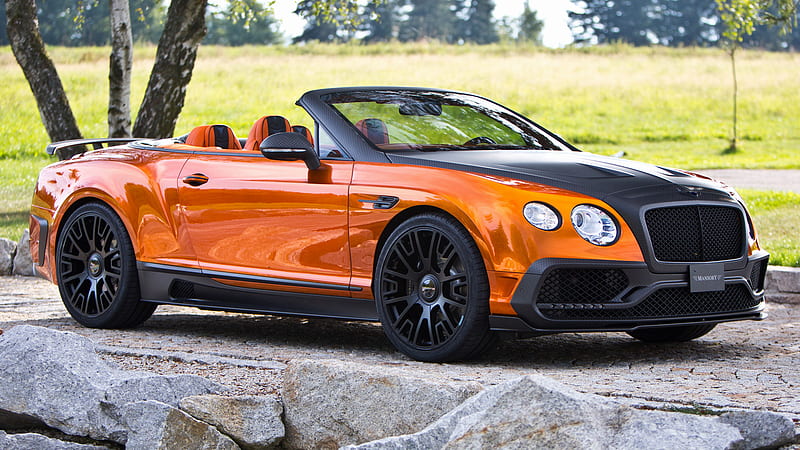 Bentley, Bentley Continental GTC by Mansory, Car, Convertible, Grand Tourer, Luxury Car, Tuning, Two-Toned Car, HD wallpaper