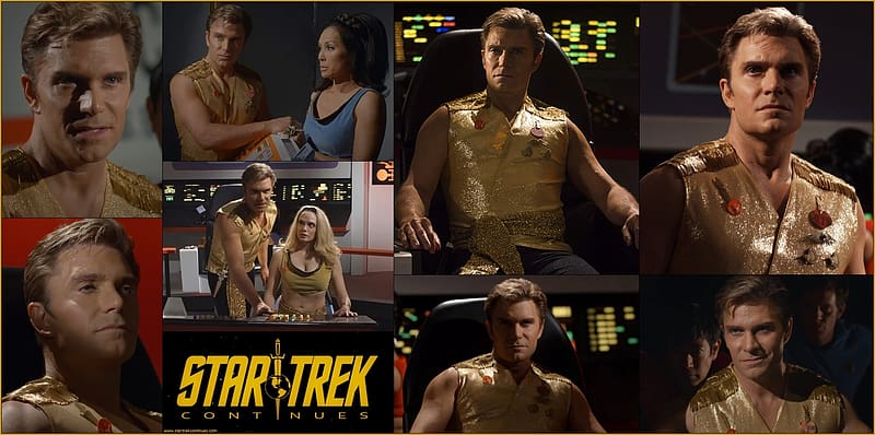 Vic Mignogna as Mirror Kirk, Vic Mignogna, Star Trek, Star Trek Continues, STC, Mirror Universe, HD wallpaper